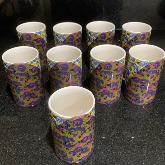 Anthropologie coffee mug set 9 - Picture 6 of 7